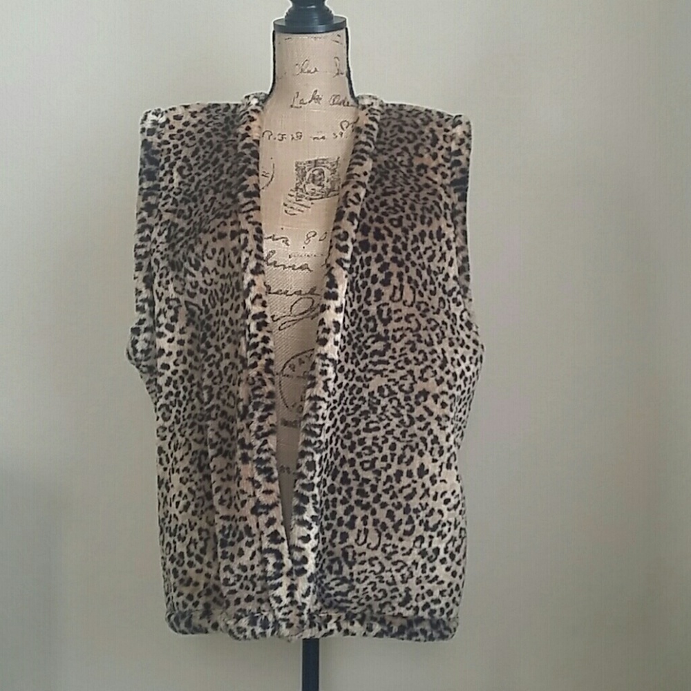 Faux Fur  VestI